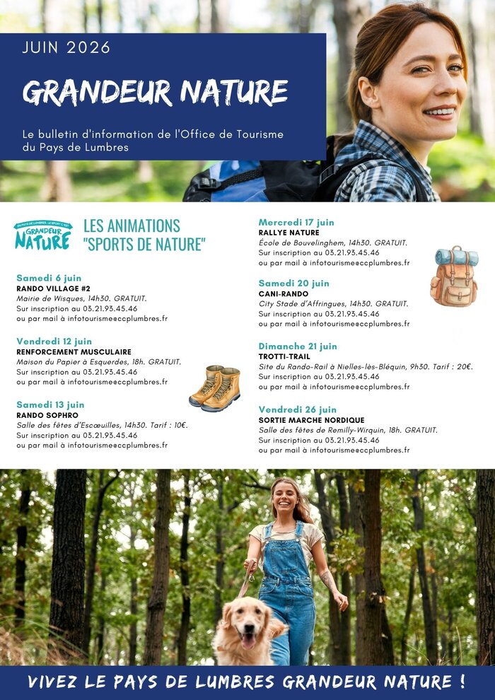 Les animations "Sports de nature"