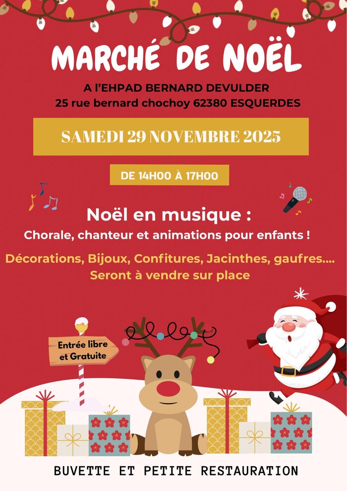 Décorations, bijoux, confitures, gaufres