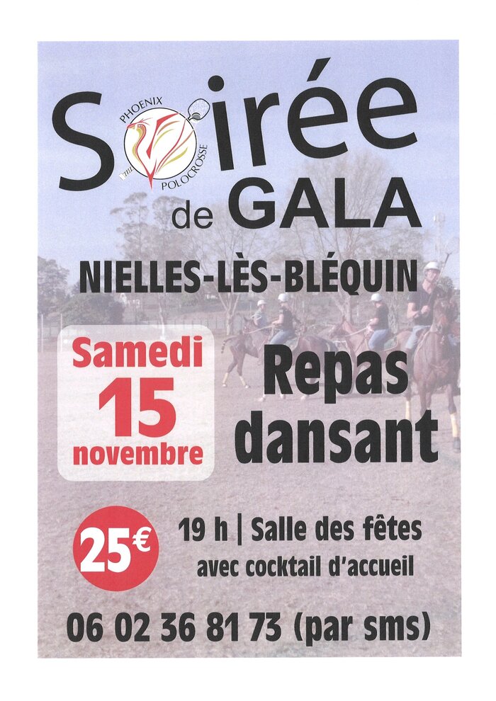 Soirée de gala du polocrosse de Nielles-lès-Bléquin