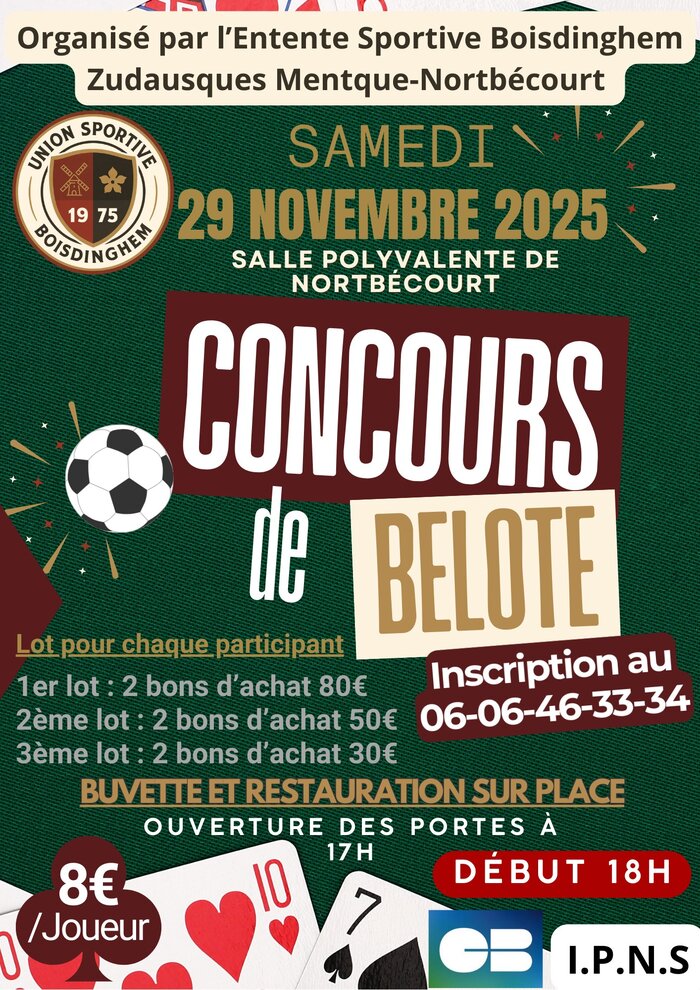 Organisé par l'Union Sportive de Boisdinghem