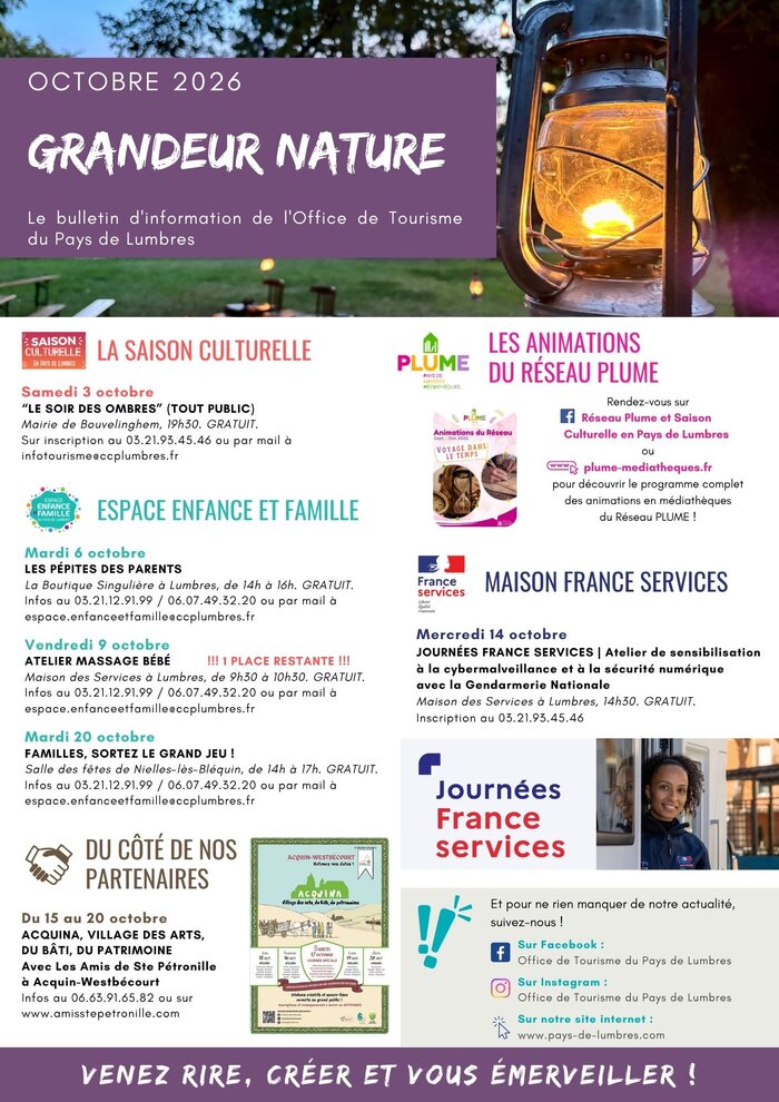 Saison Culturelle, Espace Enfance et Famille, Partenaires